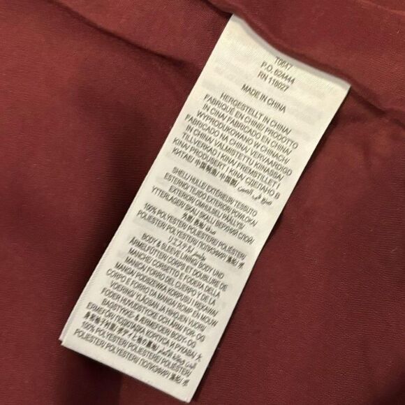 Boden size 8 Magenta Quilted Puffer Jacket with Faux Fur Trim on the Hood - Picture 7 of 12